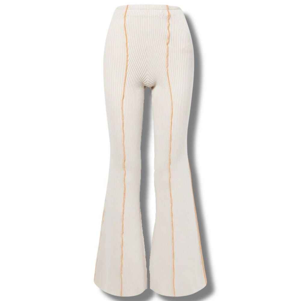 Acne Studios Women’s Season 5 Ribbed Wool blend Flared Pants sz small 170/68A